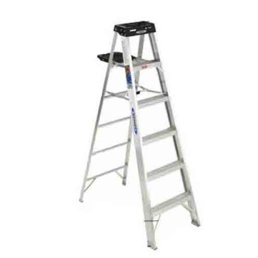 3 ft Aluminum Stepladder, 300 lb Capacity B923164