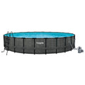 24' x 52" Round Above Ground Swimming Pool L13524