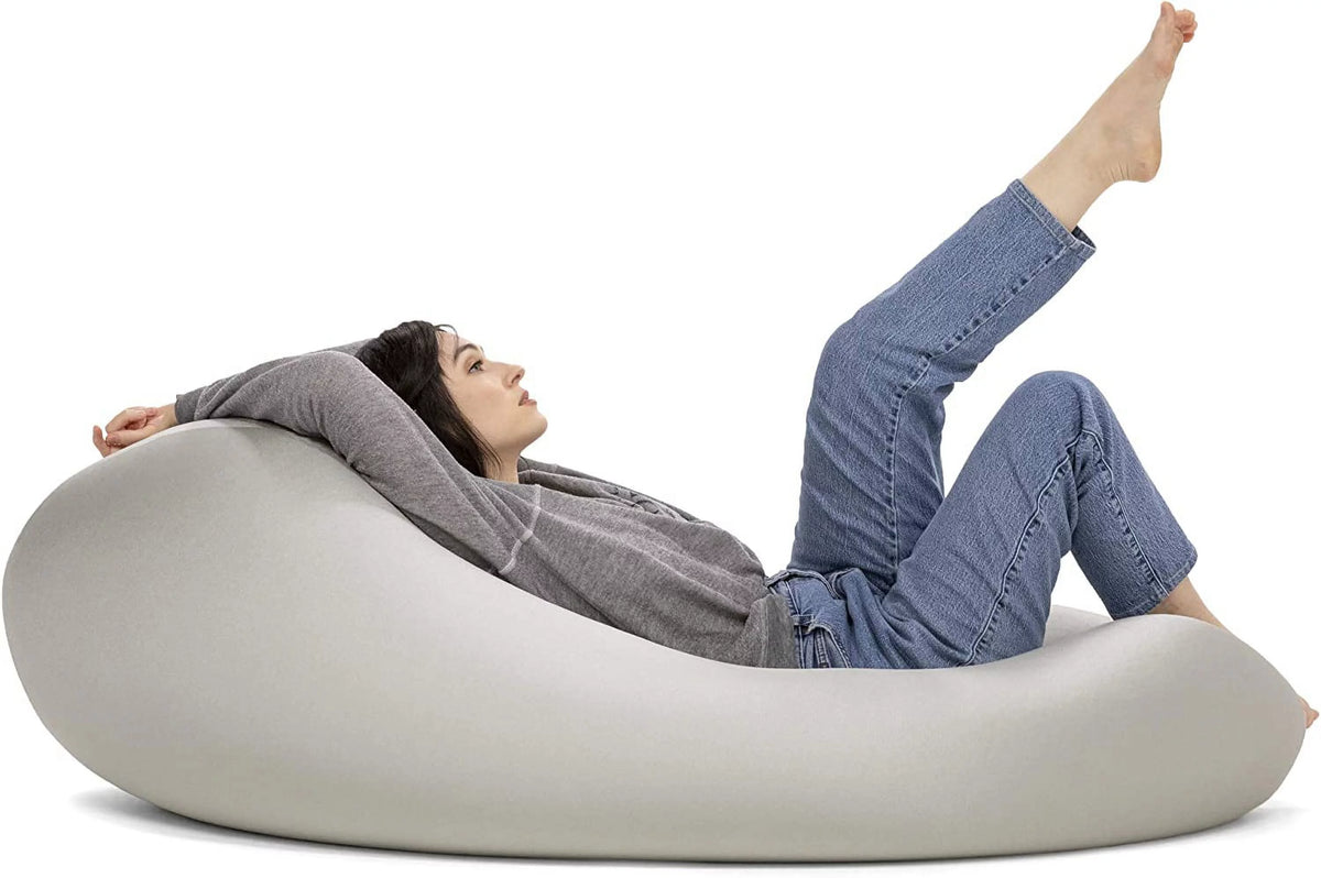 Silver Large Spandex Bean Bag Chair C13531