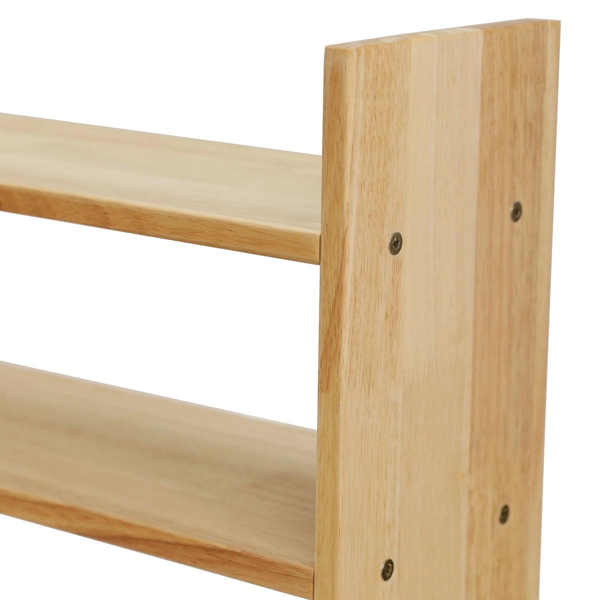 Adjustable Rubber Wood Desktop Shelf N893