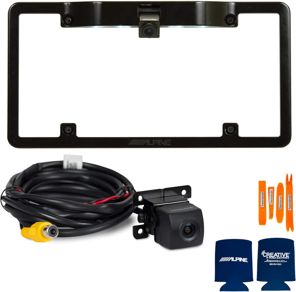 License Plate Frame with Back Up Camera W6546