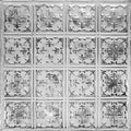 24-in x 24-in 5-Pack Silver Washed White Metal Ceiling Tiles X5625